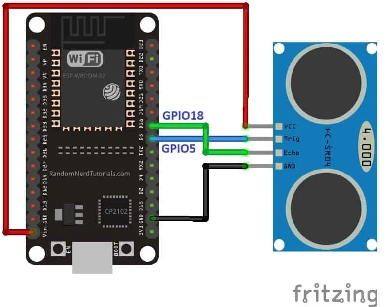 Ultrasonic Water Level Sensor Circuit Diagram - Circuit Diagram