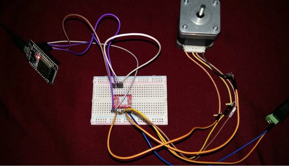 Tutorial Stepper Motor With Micropython For Esp32 And Images