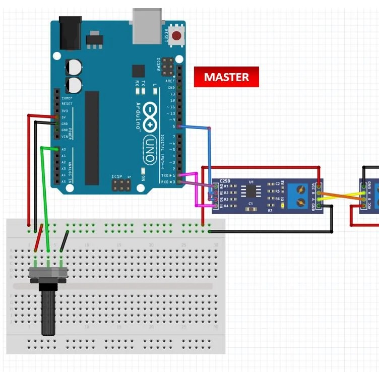 RS485 Serial Communication between two Arduino boards
