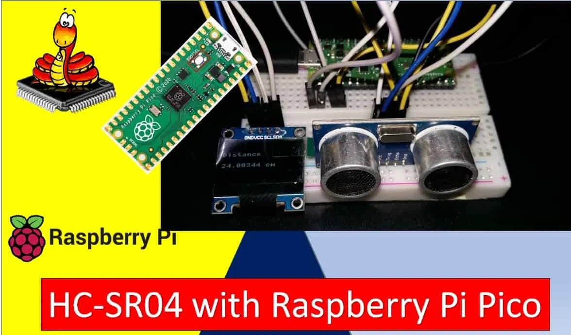 Interface HCSR04 Ultrasonic Sensor with Raspberry Pi Pico