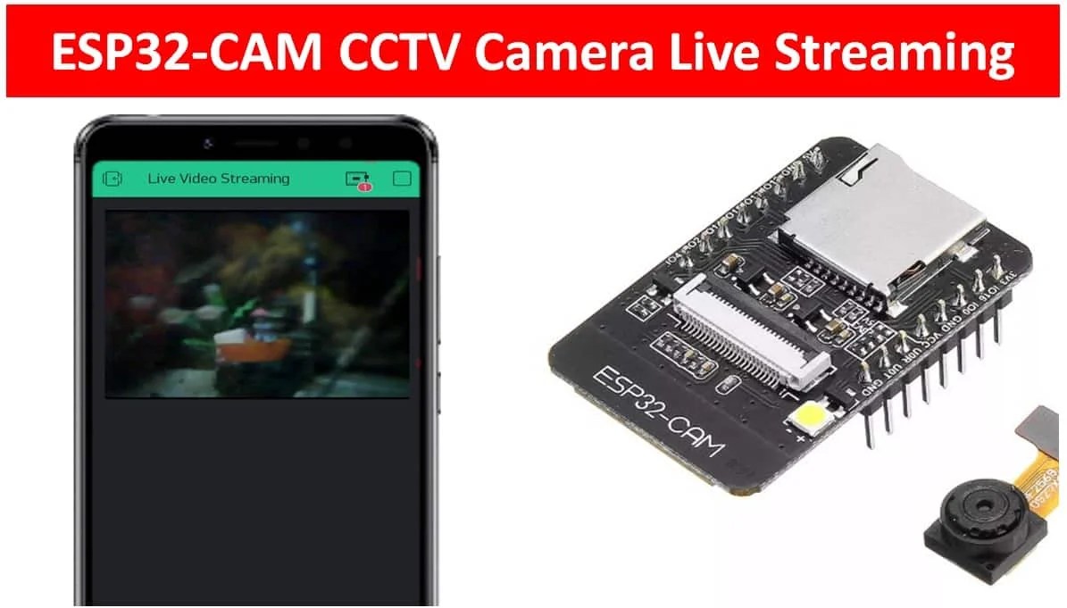 IoT CCTV Camera using ESP32 CAM & Blynk App Live Streaming