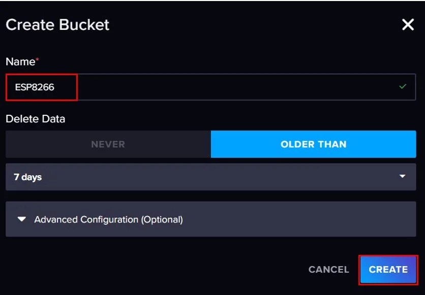 ESP8266 Getting Started with InfluxDB Time Series Database