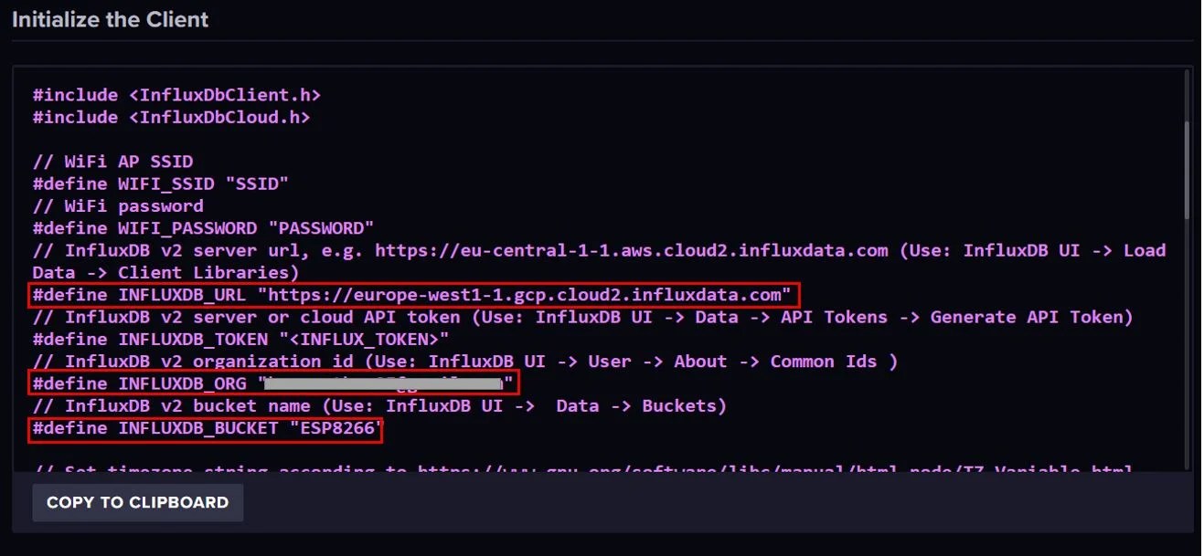 ESP8266 Getting Started with InfluxDB Time Series Database
