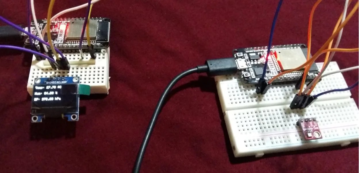 ESP32 MQTT Publish Subscribe BME280 Sensor Readings