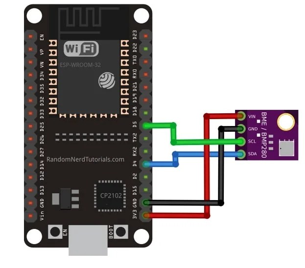 ESP32 I2C Communication Set Pins, Multiple Devices Interfaces and Change Pins