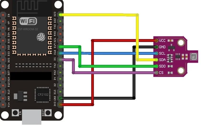 Esp32 spi arduino example