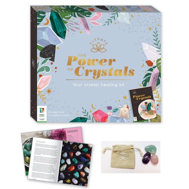 The Power of Crystals Your Crystal Healing Kit (Elevate) Microcosm