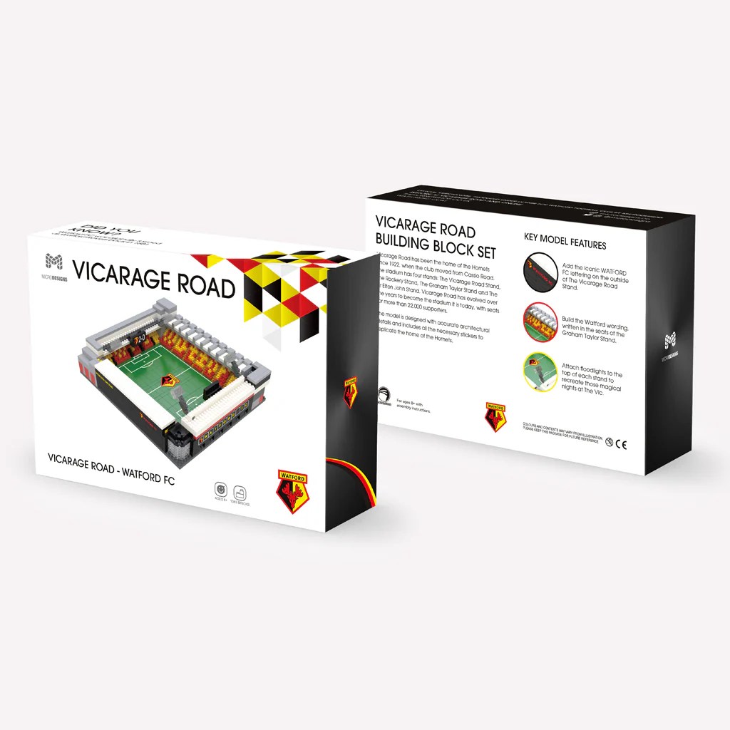 Watford FC Vicarage Road MICRODESIGNS