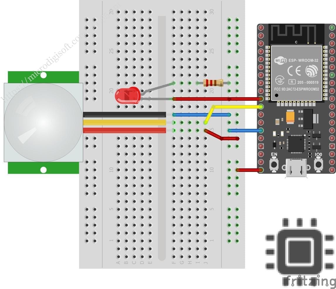 microdigisoft.com | ESP32-Schematic-PIR_bb