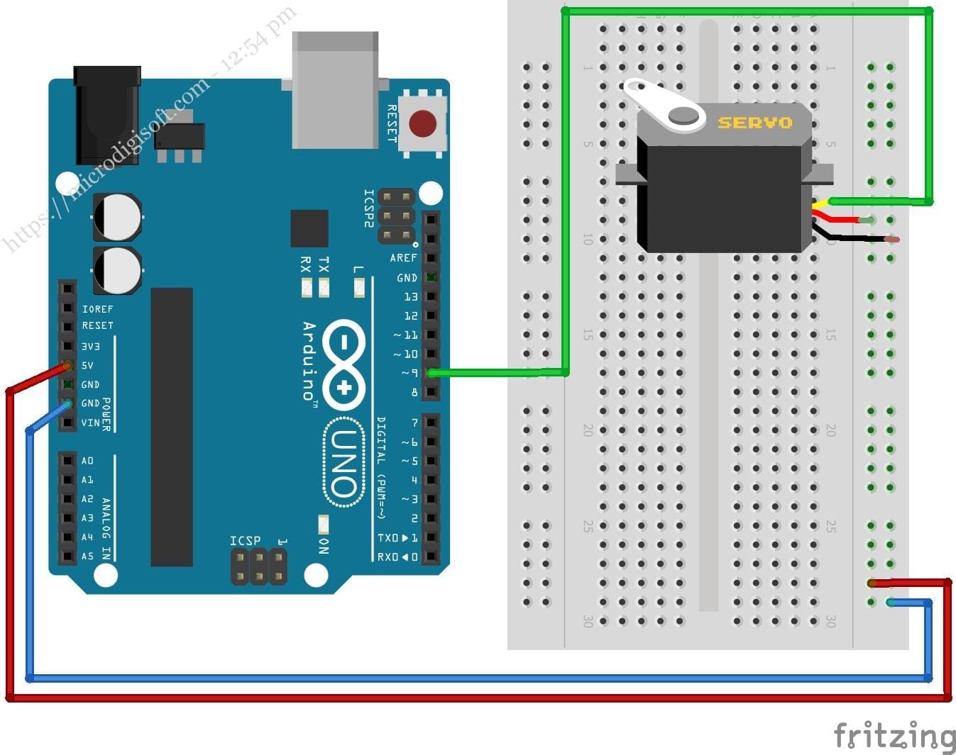 SG90 Servo Motor With Arduino