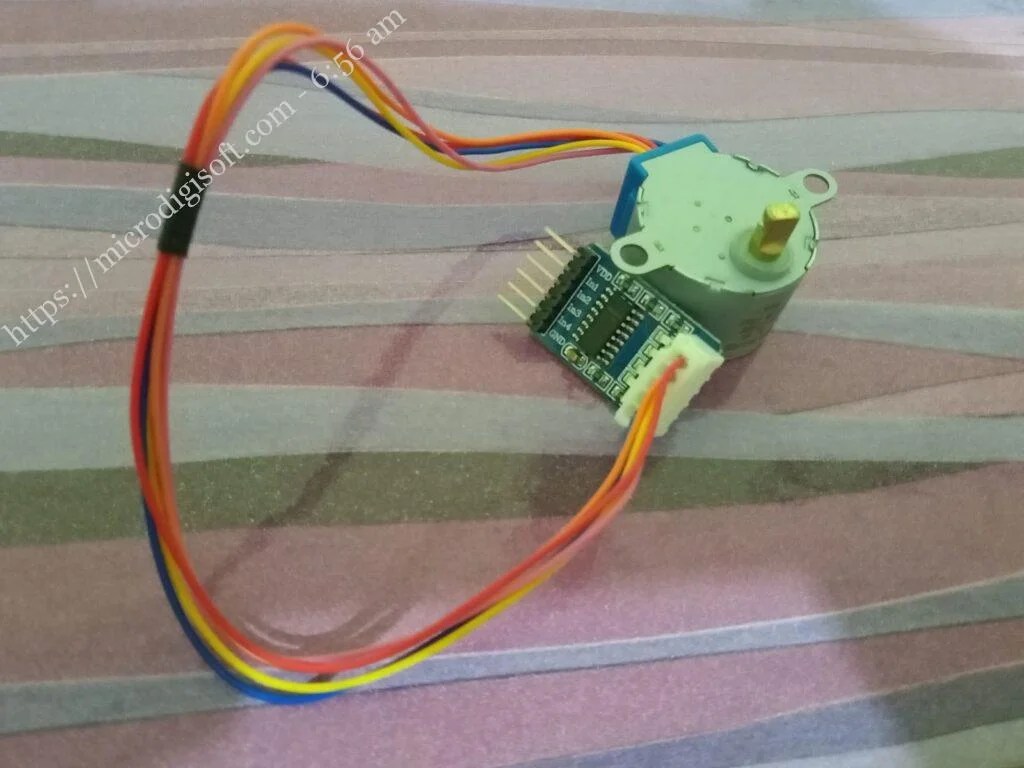 Interfacing 28BYJ48 Stepper Motor and ULN2003 with Arduino