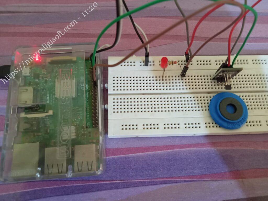 Interfacing A3144 Hall Effect with Raspberry Pi