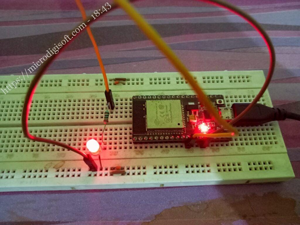 LED Brightness Control with MicroPython on ESP32 and ESP8266