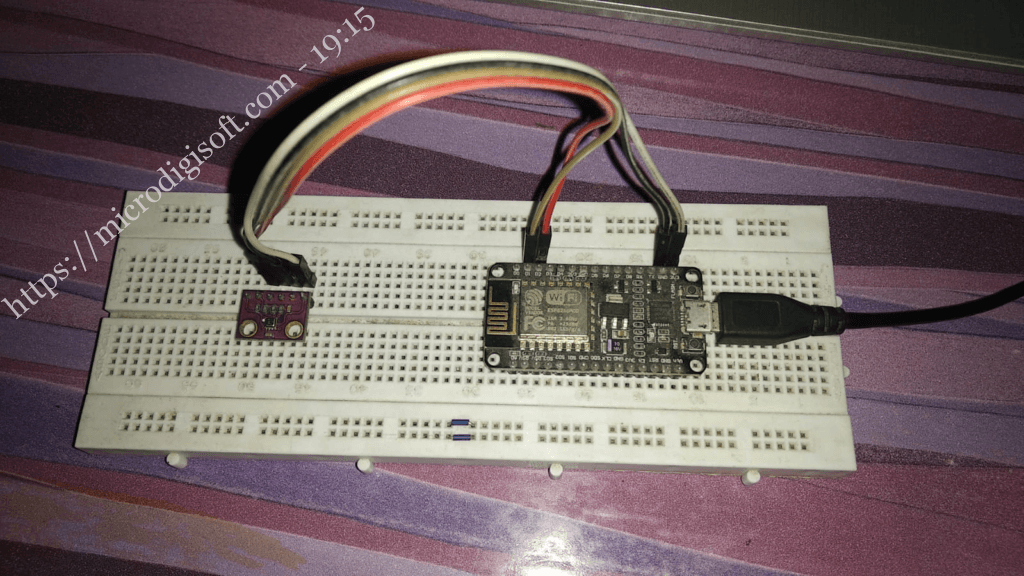 Send BME280 Sensor readings via email using the ESP8266 and IFTTT