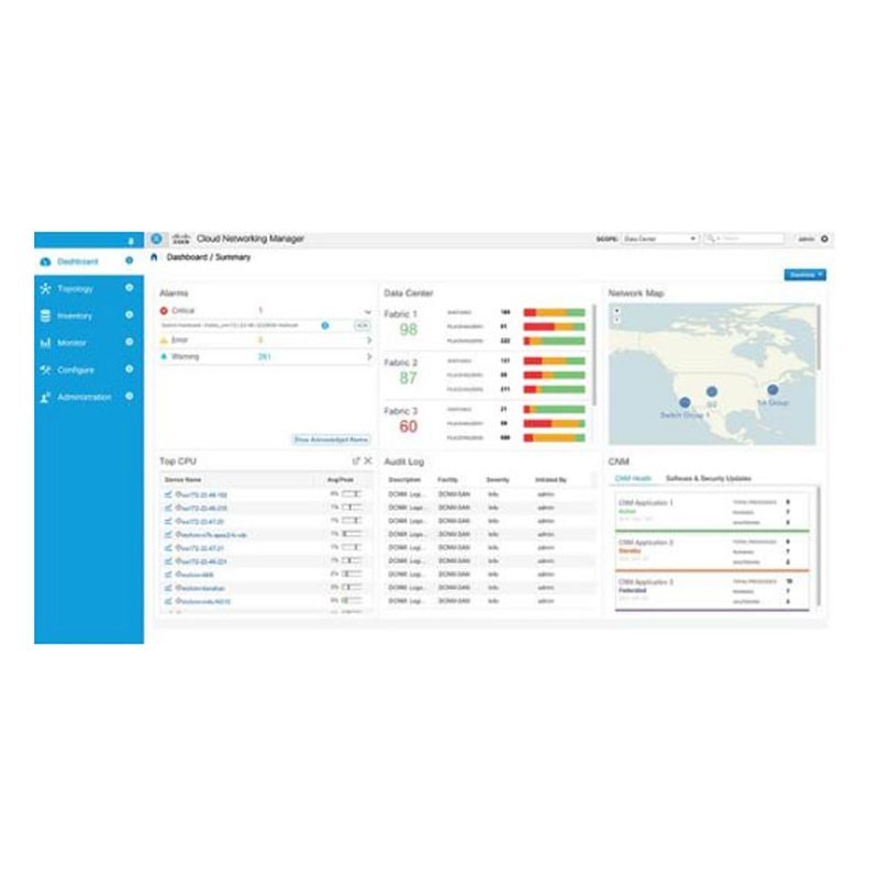 Cisco Data Center Network Manager 10, Hoja de datos (Software)