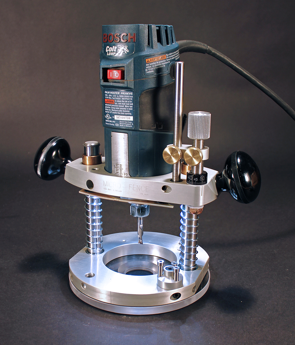 Plunge Base (Original) (for Trimmer and Compact Router Motors) Micro Fence