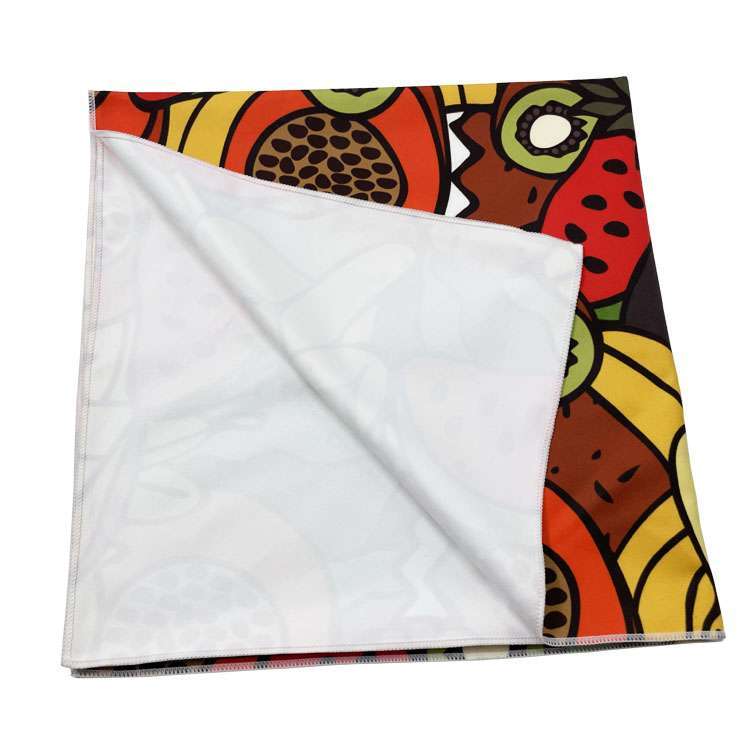 Microfiber sand free beach towel sublimation