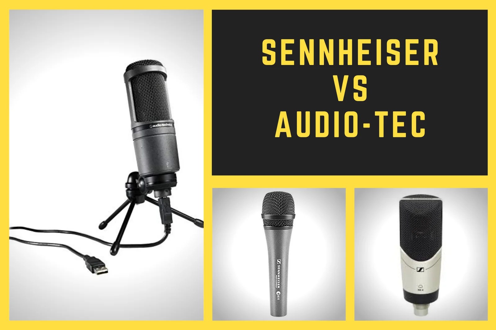 ?Sennheiser vs AudioTechnica ¿Que marca es mejor? Comparativa