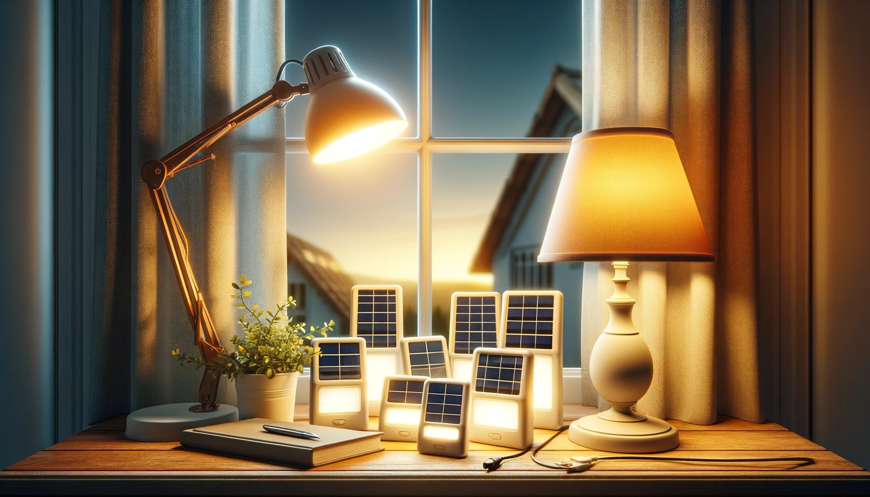 Charge Solar Lights with a Lamp Quick Guide