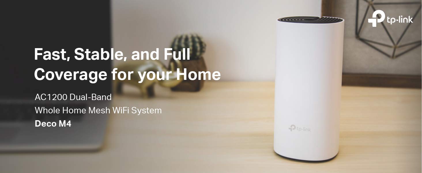 TPLink Deco AC1200 Whole Home Mesh WiFi System Seamless Roaming