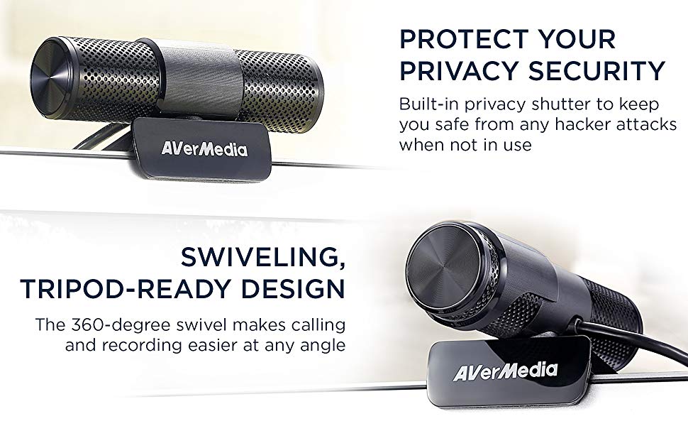 AVerMedia Live Streamer CAM 313, Full HD 1080P Streaming cam