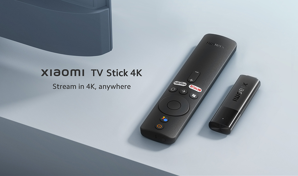 Xiaomi MI TV 4K Portable Android TV Stick, With Remote Control, Built