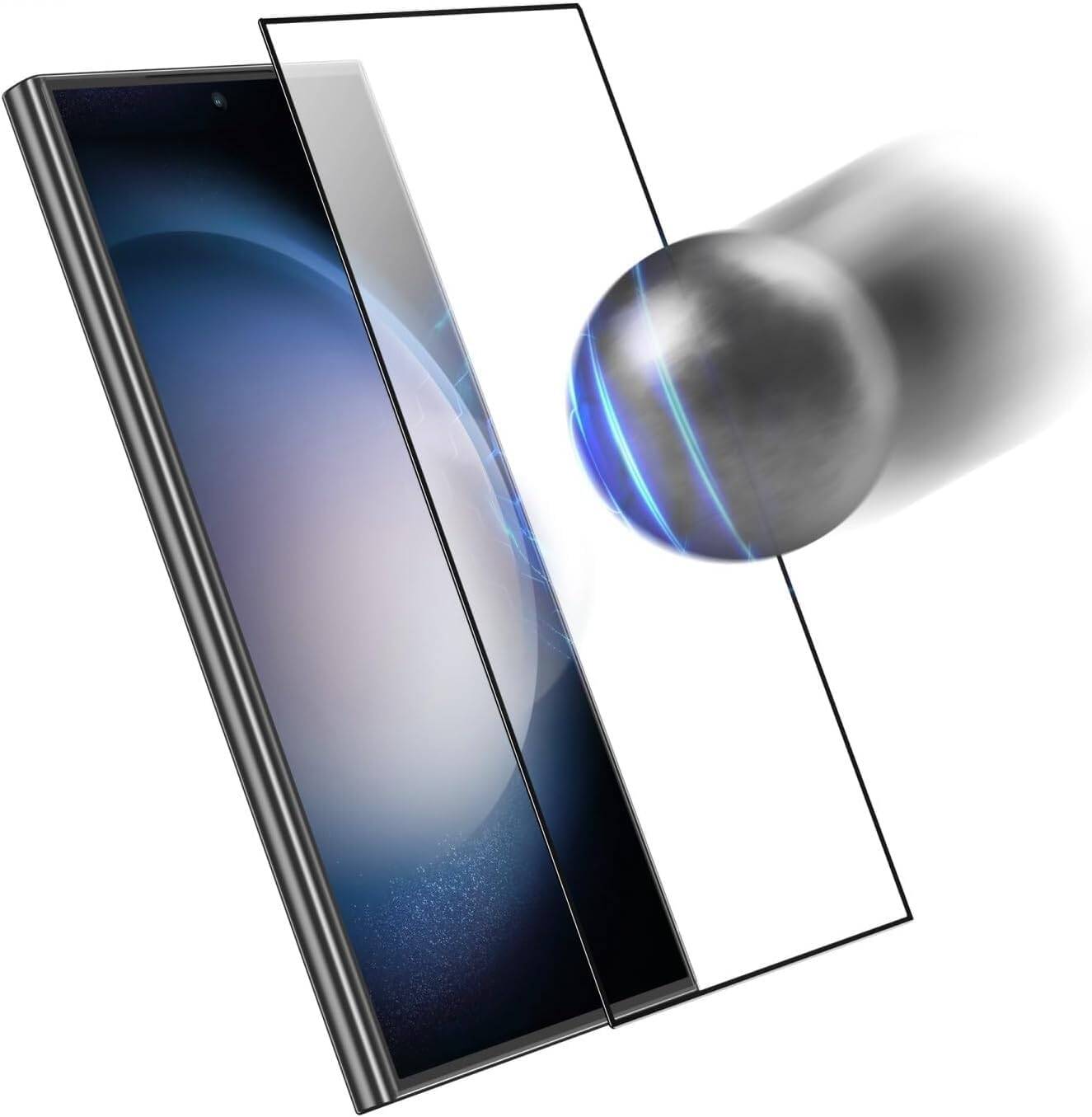 Green Lion S24 Ultra 9H Crystal Sheild Finger Print Unlock Tempered