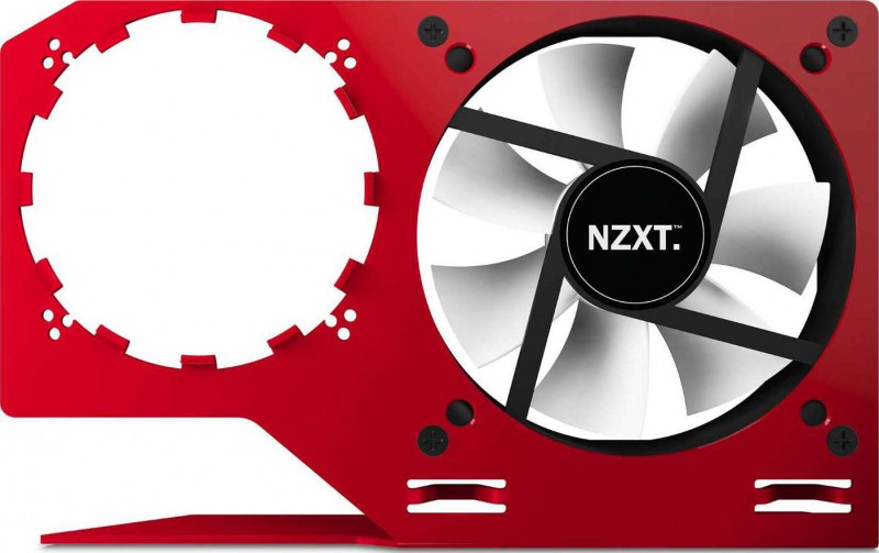 NZXT Technologies Kraken G10 Liquid Cooled GPU Mounting Kit, Red KRG10