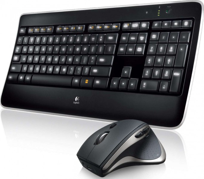 Logitech Wireless Performance Combo MX800 Illuminated Wireless Keyboard