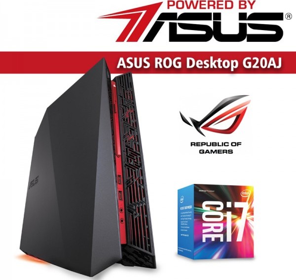 ASUS ROG Desktop G20AJ (Intel Core i7 6700 3.4GHz, 16 GB, 2TB SATA3