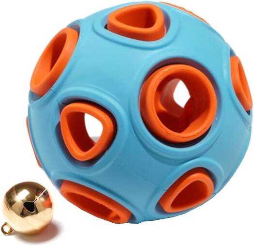 Best Dog ToySustainable TEETH CLEANING BITE RESISTANT IQ BALL Safe