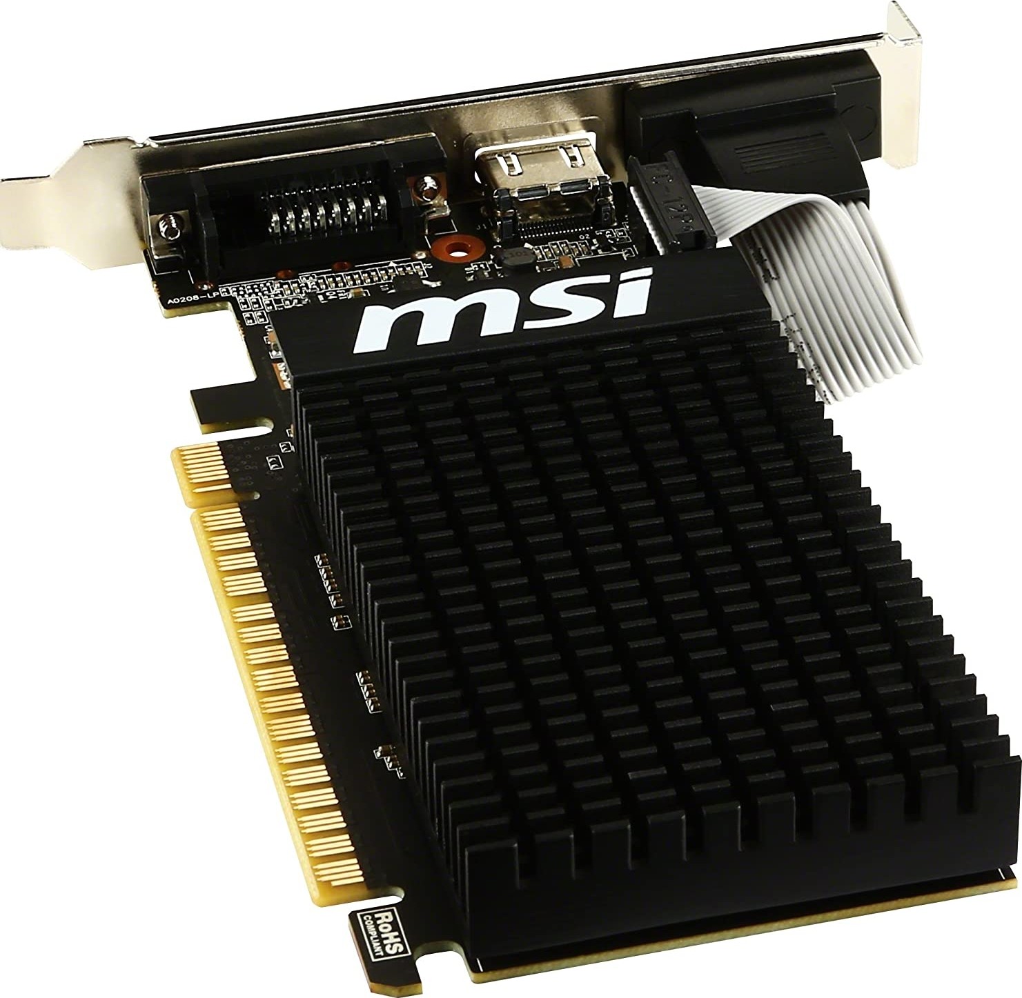 MSI Gaming GeForce GT 710 2GB GDDR5 64bit DirectX 12 Low Profile