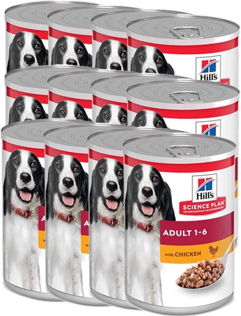 Hills Science Plan Adult Dog Food With Chicken (12x370g) Buy, Best