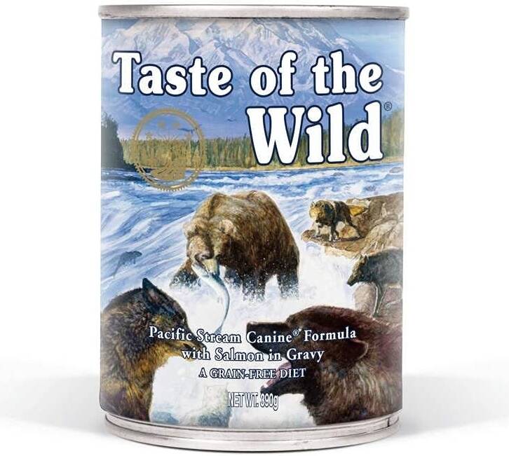 Taste of The Wild Pacific Stream Canine Recipe With Smoked Salmon 390gm