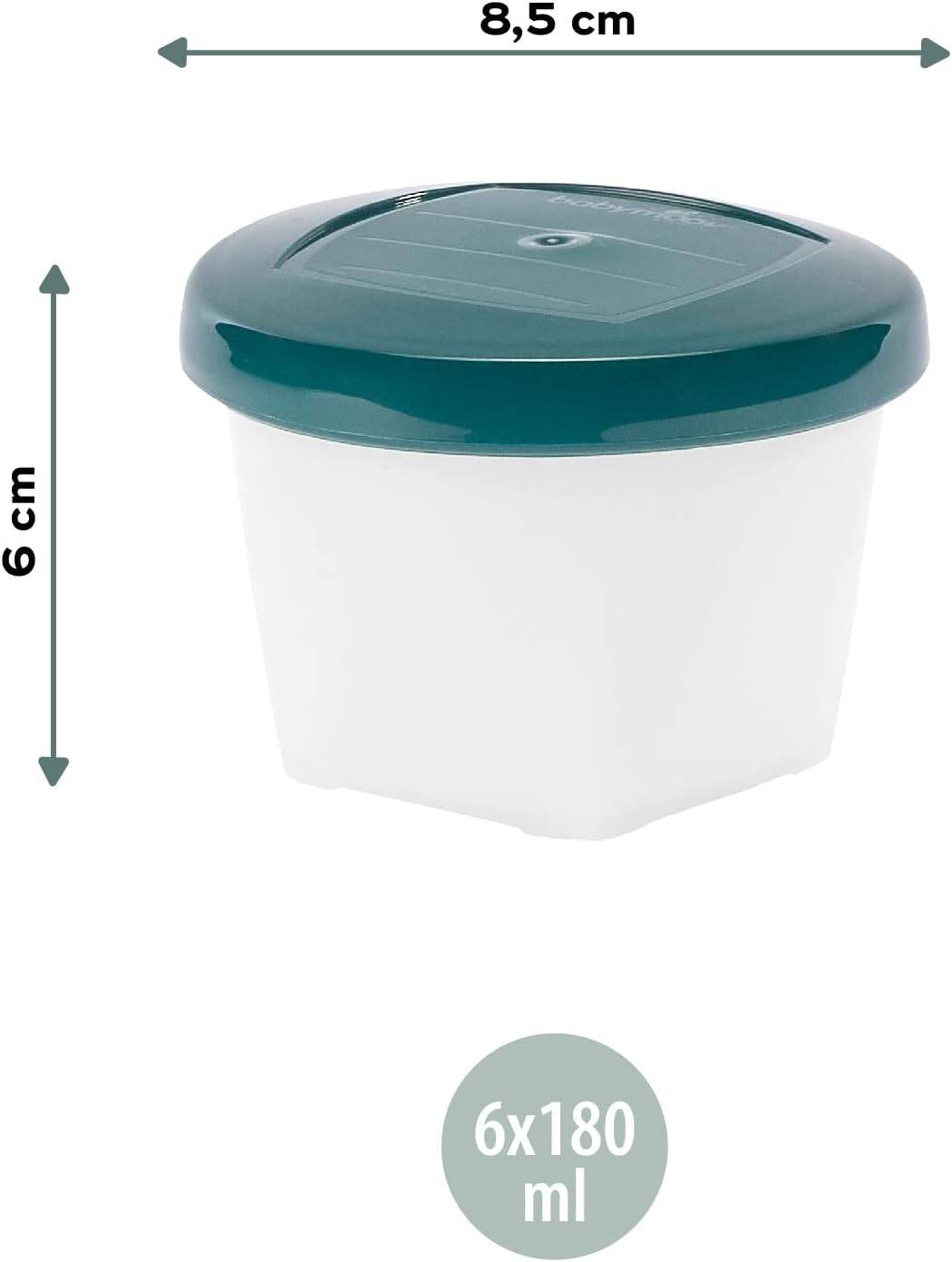 Babymoov biosourced BABYBOLS6 x 180ml Food Storage tubs Buy, Best Price