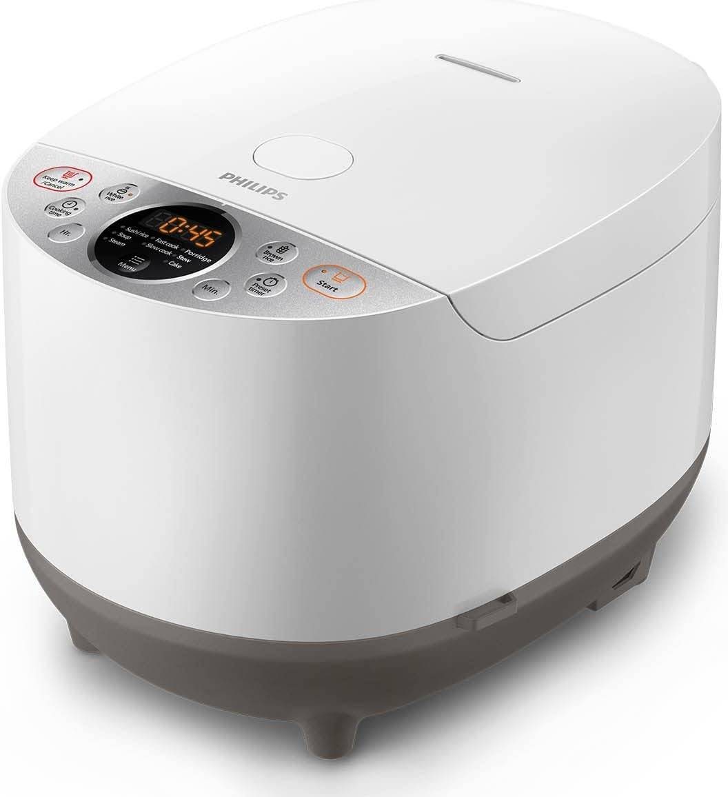 Philips Digital Rice Cooker, With Smart 3D Heating, 1.8Liter Capacity