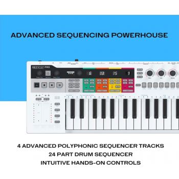 Arturia KeyStep Pro - 37Key Multi-Track Performance Sequencer & MIDI