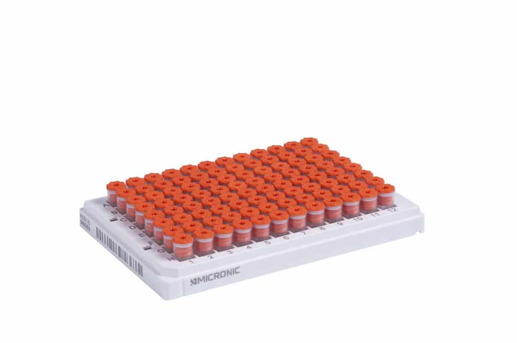 Micronic 961 Rack For 0.50ml, 0.30ml or 0.40ml Tubes Micronic