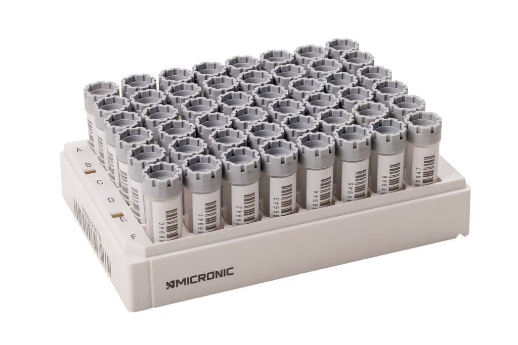 Micronic 483 Rack for 3.00ml Sample Tubes Micronic