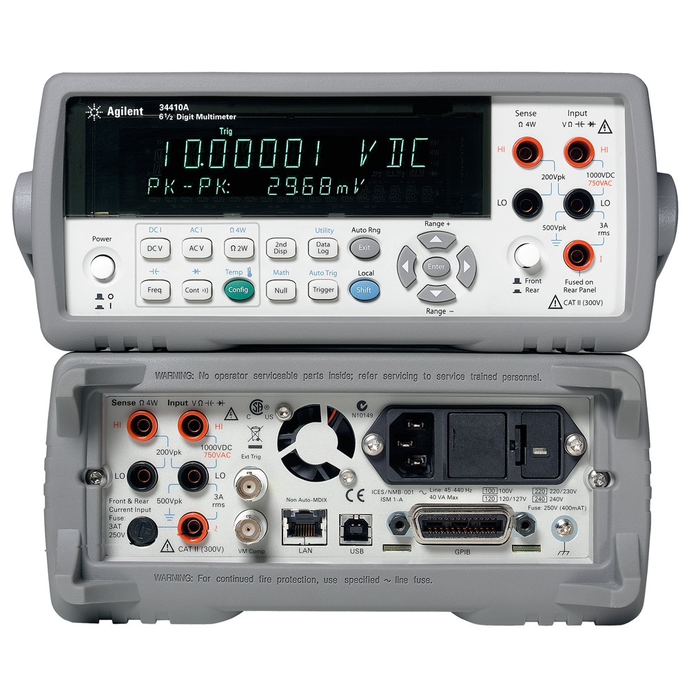 Agilent 34410A Multimeters Calibration