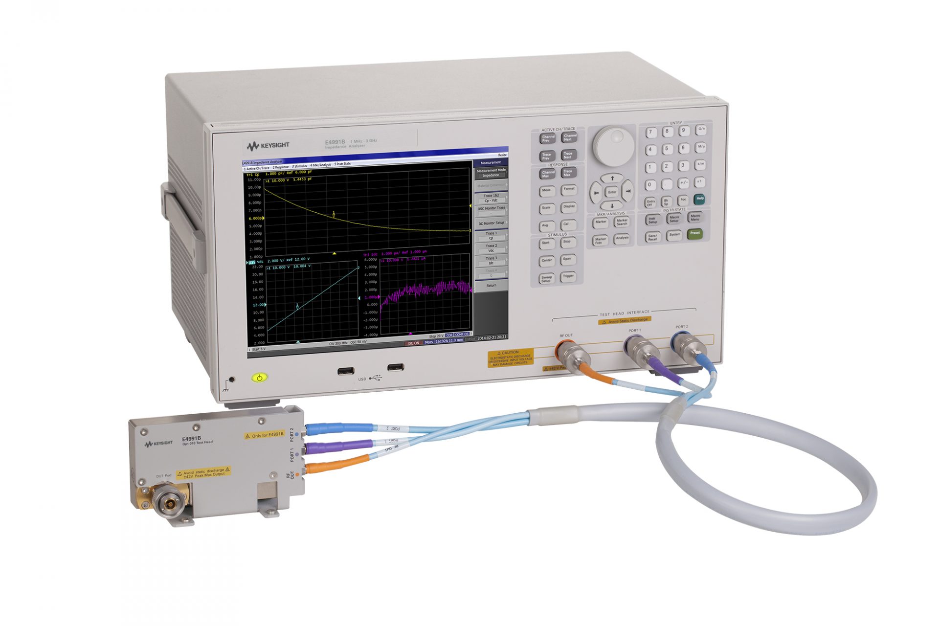 Keysight E4991B Impedance Analyzer Calibration