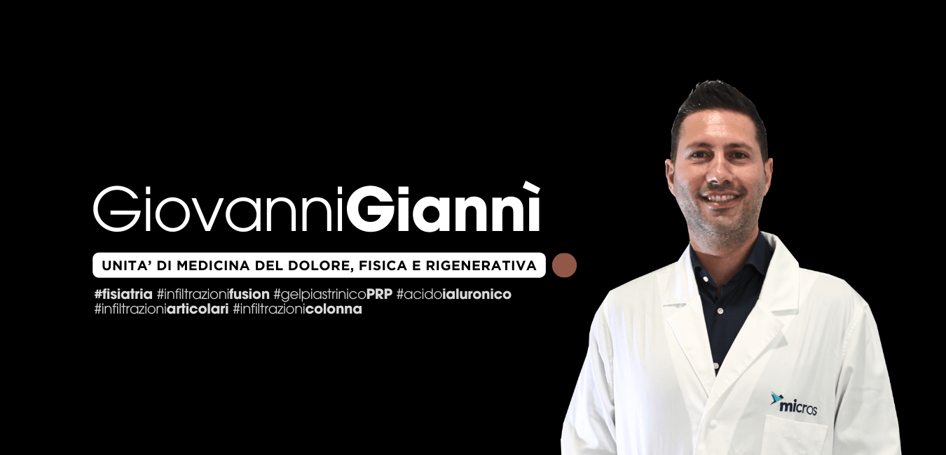 dr giovanni giannì fisiatra prp infiltrazioni modica Micros