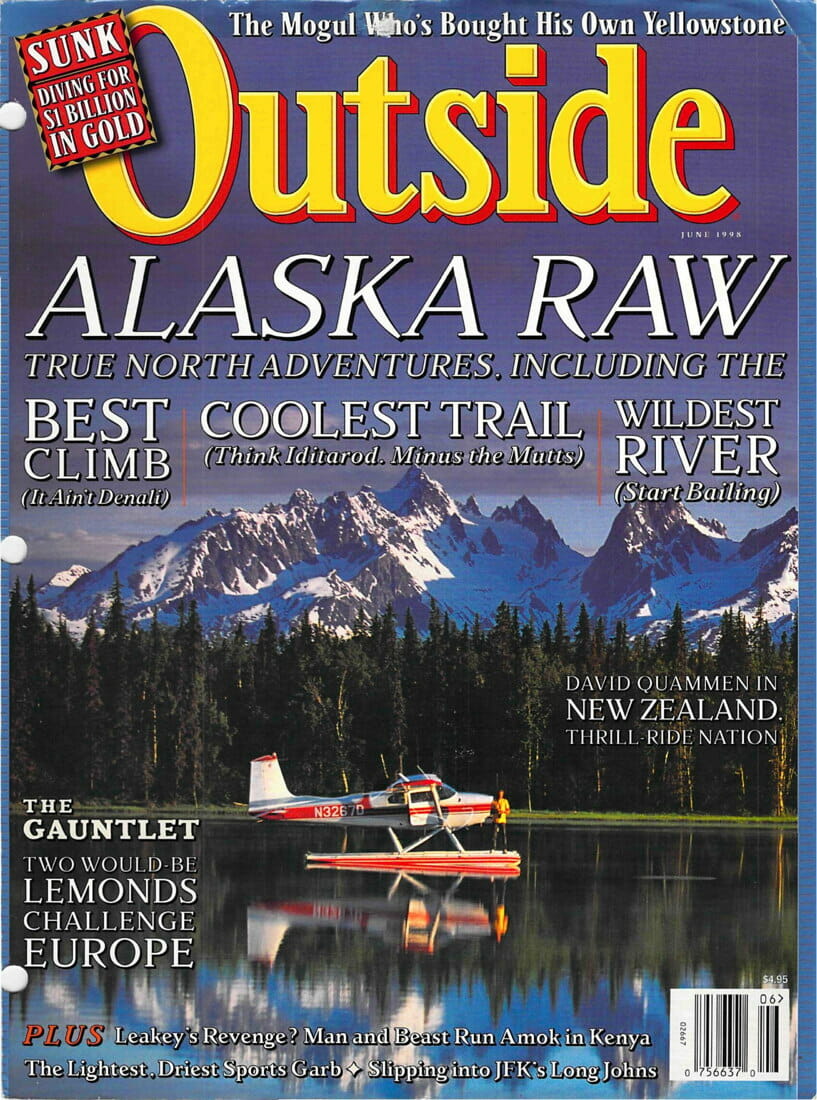 Outside Magazine cover, June 1998 Nomadic Research Labs