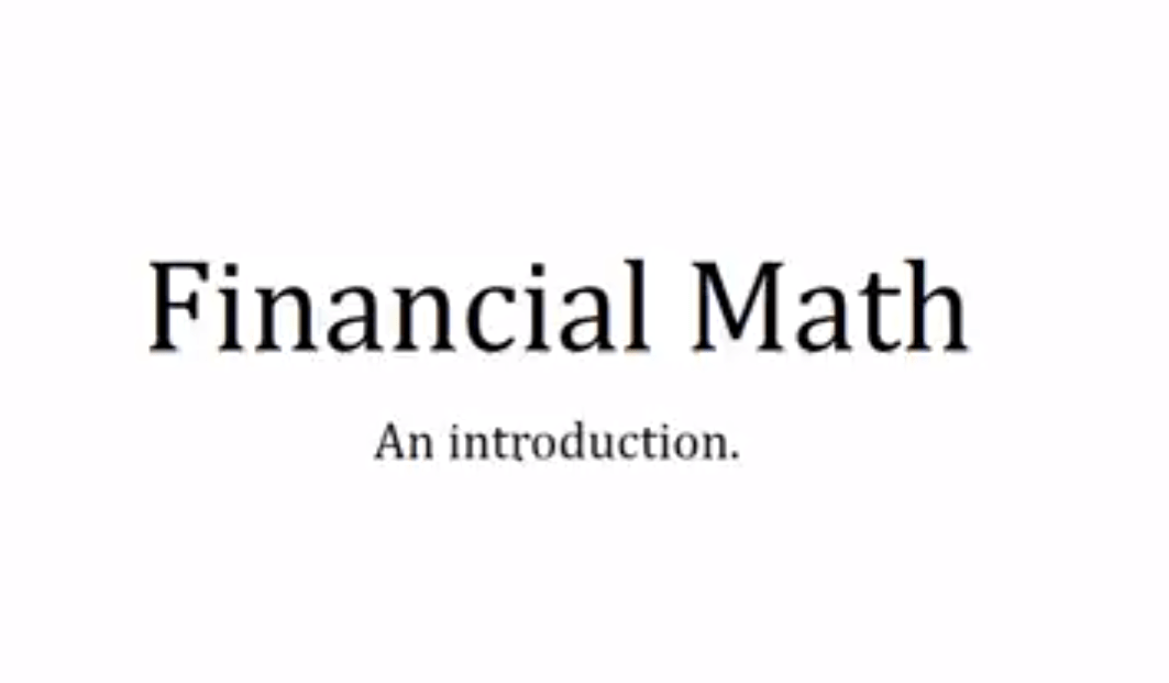 Math Foundations 30 Unit 1 Financial Math Resource Bank
