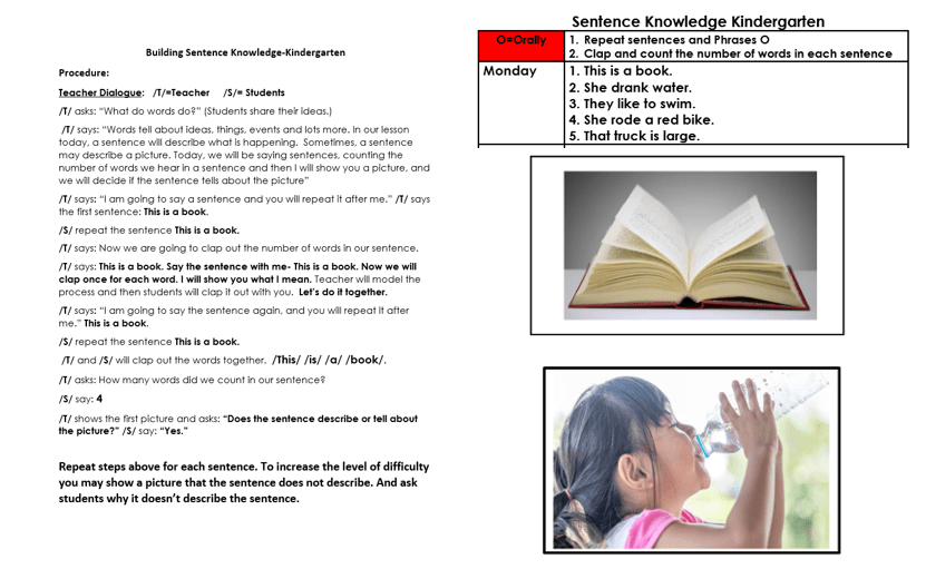 Building Sentence Knowledge GoOpenVA