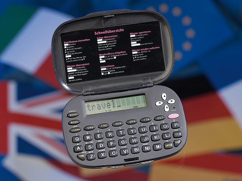 PEARL 6SprachenÜbersetzer für Englisch, Französisch, Italienisch u.v.m.