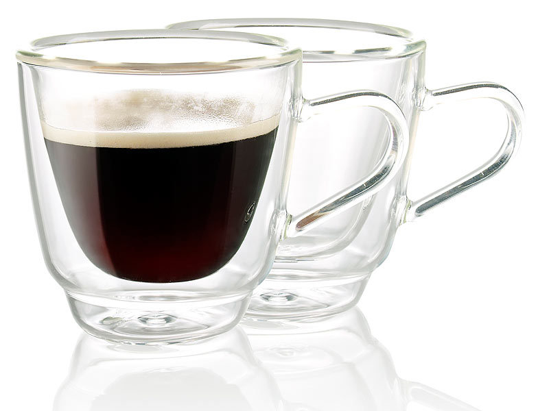 Espressotassen aus glas Küchen kaufen billig
