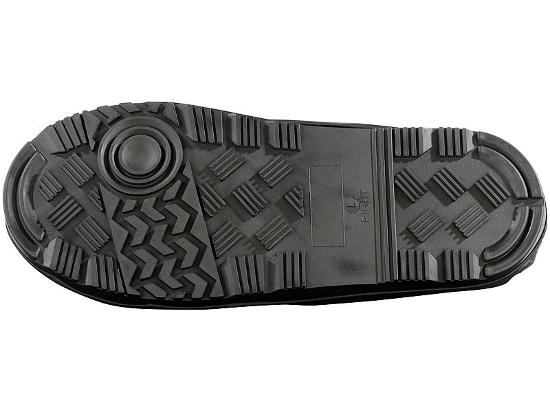 Semptec Regenüberschuhe Wandern Regenüberschuhe mit dicker Sohle, Größe 4446 (Regenschutz