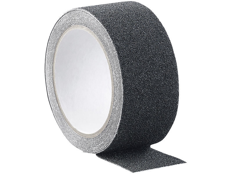 AGT Antirutschband 2erSet AntiRutschKlebeband schwarz, robust