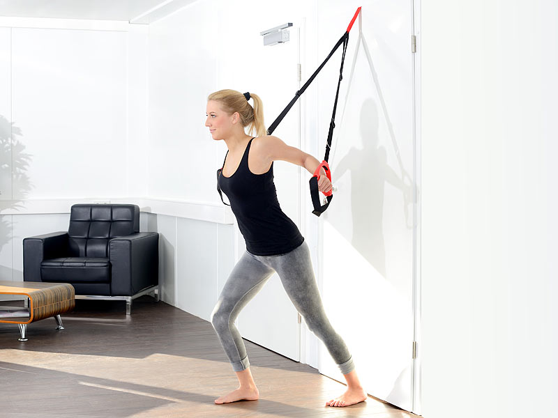 PEARL sports Tür Expander SuspensionSchlingentrainer mit Türanker für
